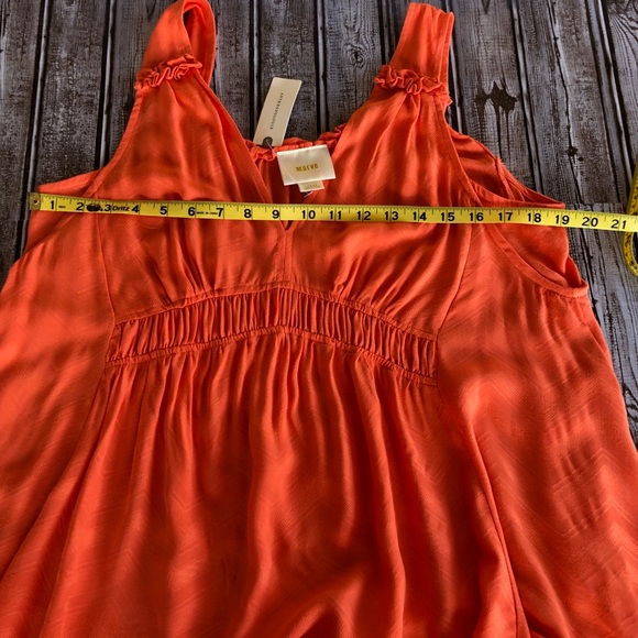 Anthropologie  Maeve Coral top size L - Picture 6 of 8